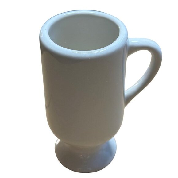 Vintage Vandermint Dutch Coffee Mug White w/ Blue Graphics Windmill Sku 2589 - Picture 3 of 6